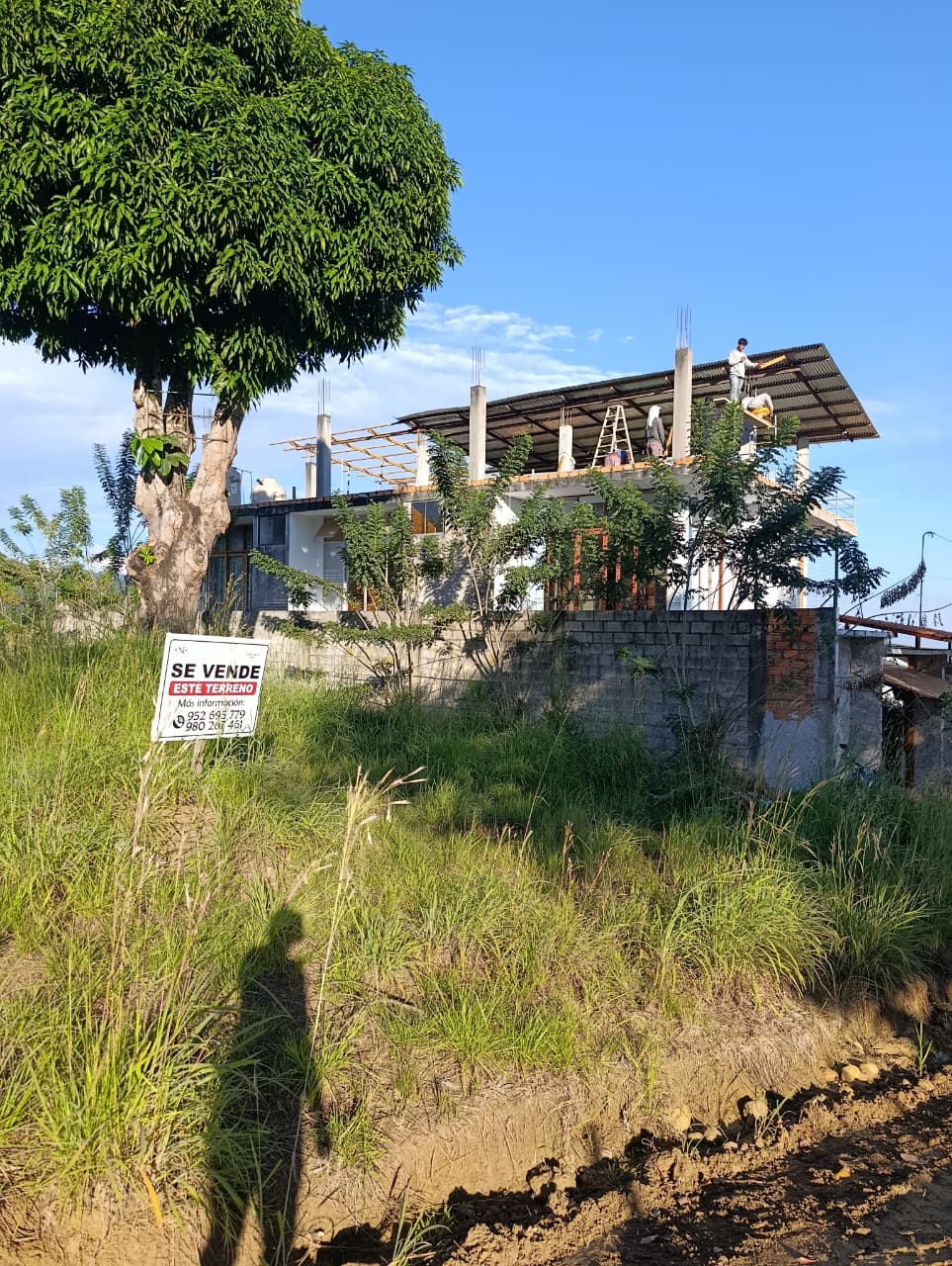 4 lotes a frente del recreo turístico Rancho vista en Tarapoto