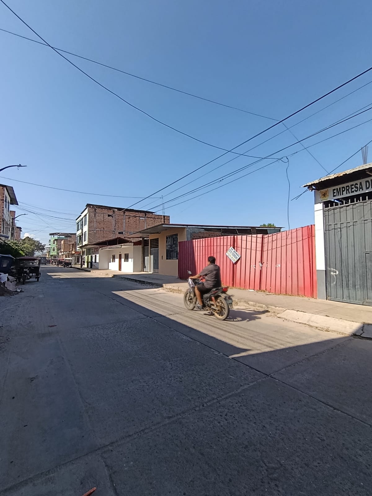 Lote en venta a 3 crds de precio unno y a 1 min de la plaza vea de Tarapoto